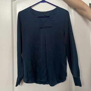 Deep Blue Ann Taylor Blouse